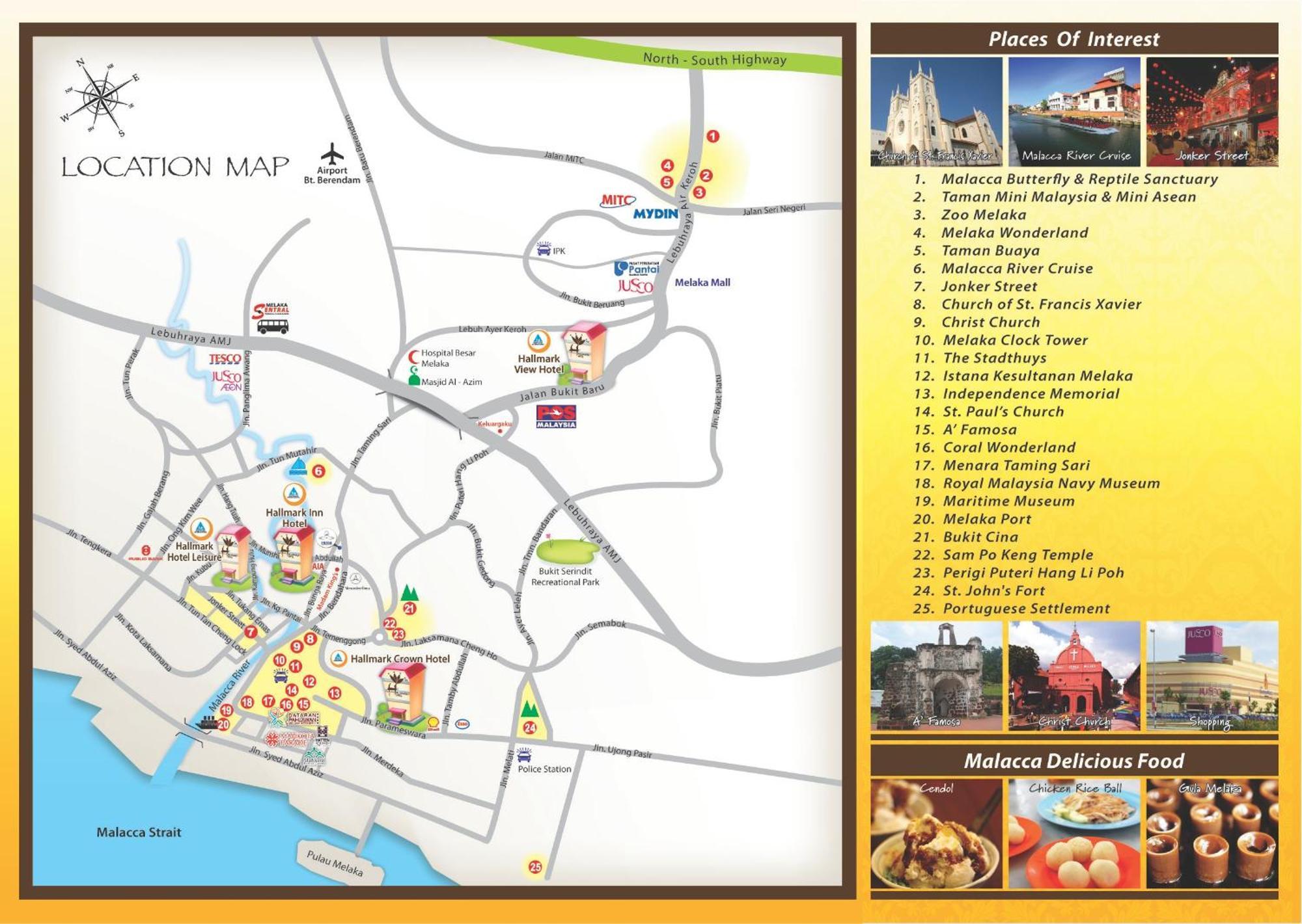Hallmark Crown Hotel Malacca Екстер'єр фото